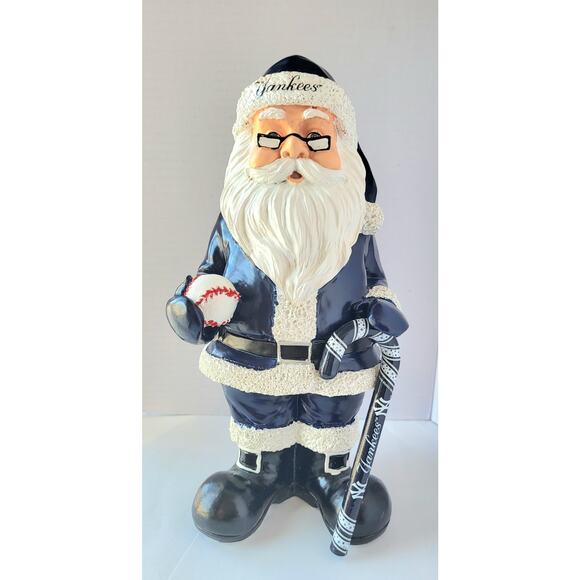 MLB Yankees Forever Collectible Santa 2010 Discontinued 10 Inch+ - Picture 1 of 10